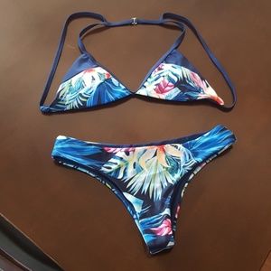 Triangle bathing suit